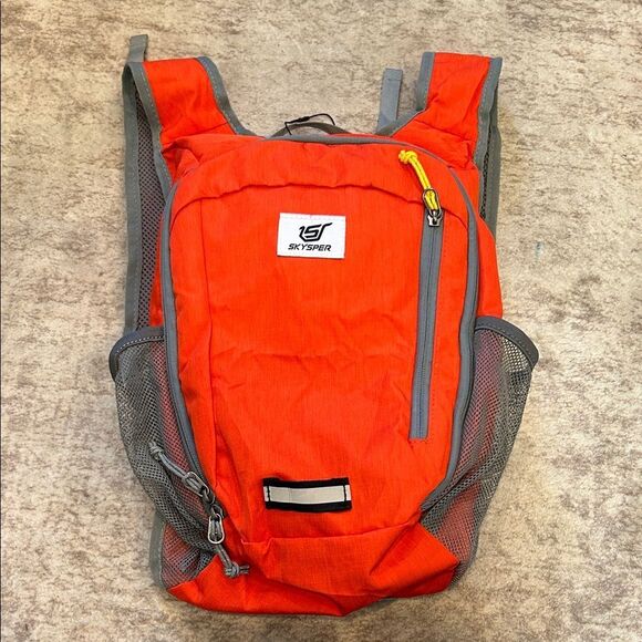 Skysper packable Orange Backpack excellent for travel - Picture 10 of 10